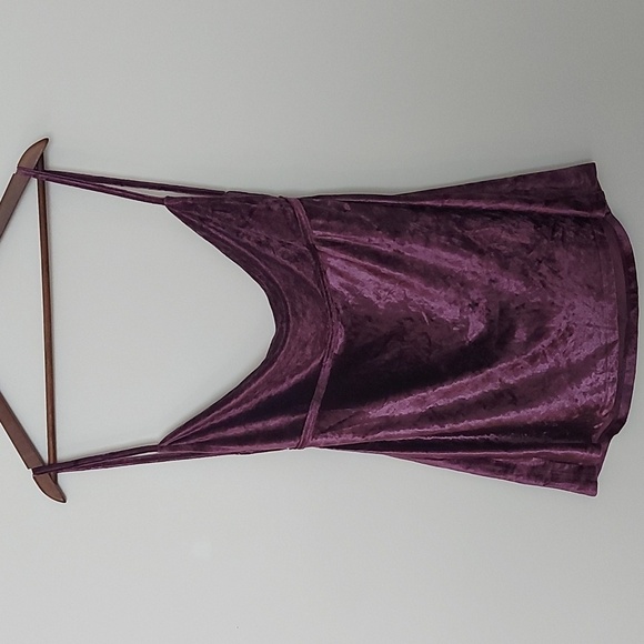 NWT Intimately Free People All Night Velvet Camisole Fig Jam - Picture 4 of 9